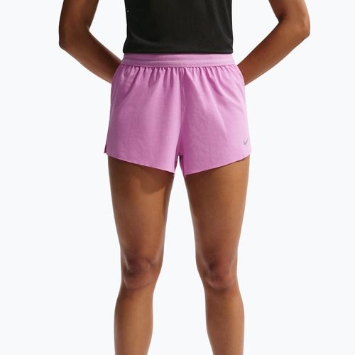 Pantaloncini da corsa da uomo Nike Swift Breathe Dri-Fit Mid-Rise 2.5" light magenta/photon dust