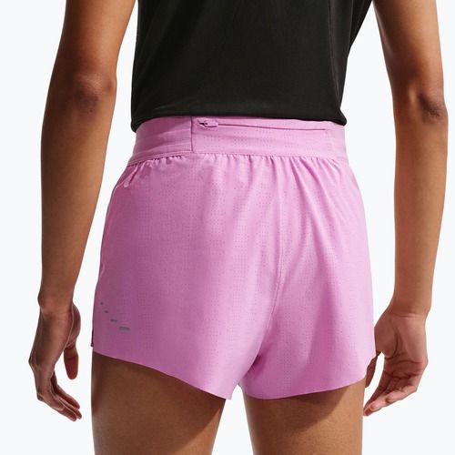 Pantaloncini da corsa da uomo Nike Swift Breathe Dri-Fit Mid-Rise 2.5" light magenta/photon dust