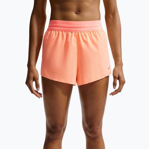 Pantaloncini da corsa da uomo Nike Swift Breathe Dri-Fit Mid-Rise 2.5" orange pulse/photon dust