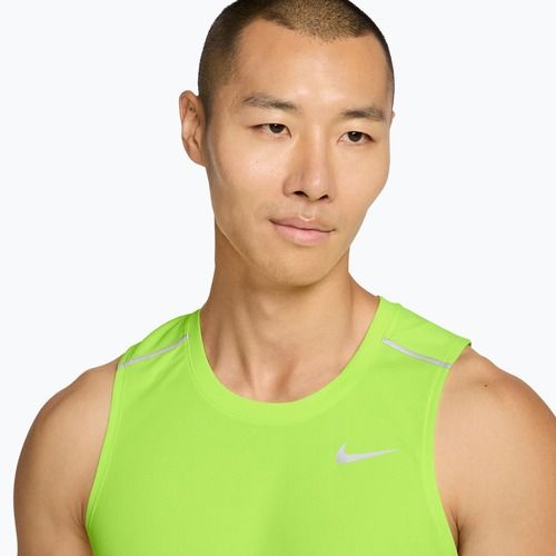 Maglietta da corsa da uomo Nike Miler Dri-Fit volt ice