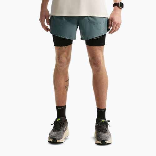 Pantaloncini da uomo Nike Stride Dri-Fit Brief-Lined 5" mineral slate