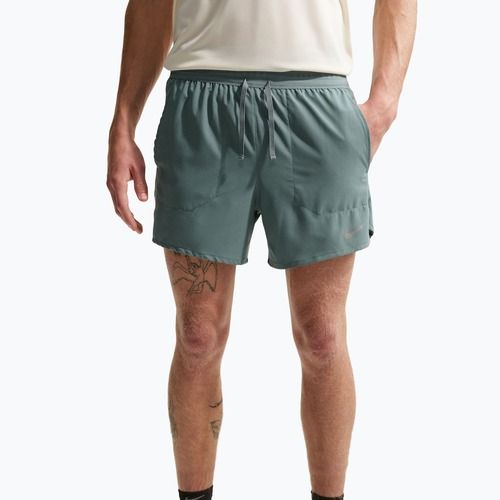 Pantaloncini da uomo Nike Stride Dri-Fit Brief-Lined 5" mineral slate