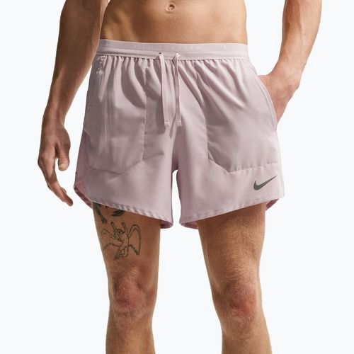 Pantaloncini da uomo Nike Stride Dri-Fit Brief-Lined 5" particle rose
