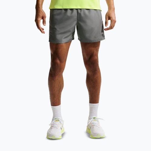 Pantaloncini da corsa da uomo Nike Miler Dri-Fit 2in1 5" smoke grey/smoke grey