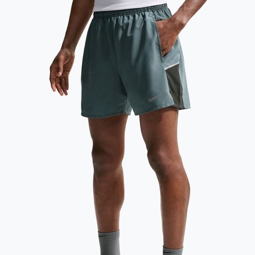 Pantaloncini da corsa da uomo Nike Miler Dri-Fit 2in1 5" mineral slate