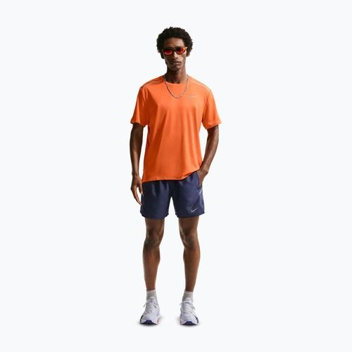Pantaloncini da corsa da uomo Nike Miler Dri-Fit 2in1 5" midnight navy