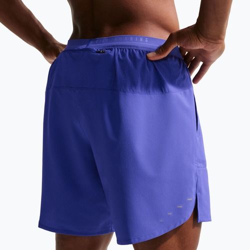 Pantaloncini da corsa da uomo Nike Stride Dri-Fit Brief-Lined 7" lapis
