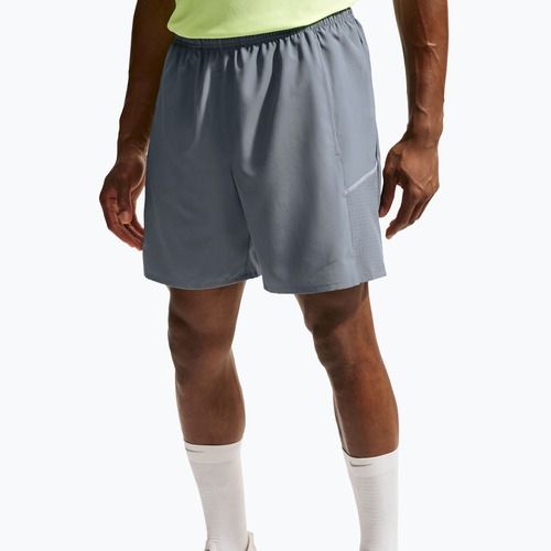 Pantaloncini da corsa da uomo Nike Miler Dri-Fit 2in1 7" smoke grey/smoke grey