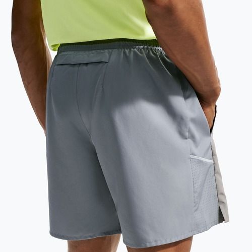 Pantaloncini da corsa da uomo Nike Miler Dri-Fit 2in1 7" smoke grey/smoke grey