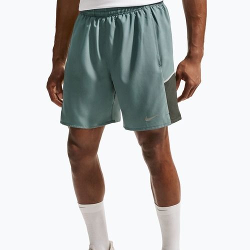 Pantaloncini da corsa da uomo Nike Miler Dri-Fit 2in1 7" mineral slate