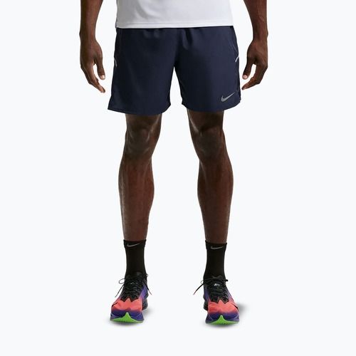 Pantaloncini da corsa da uomo Nike Miler Dri-Fit 2in1 7" midnight navy