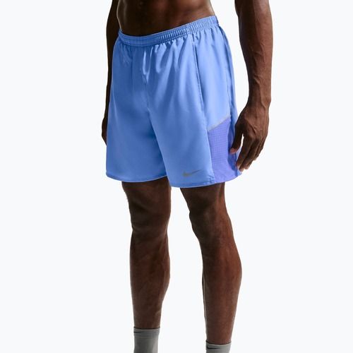 Pantaloncini da corsa da uomo Nike Miler Dri-Fit 2in1 7" royal pulse/sapphire