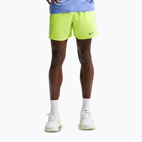 Pantaloncini da uomo Nike Miler Dri-Fit Brief Lined 5" volt ice/barely volt