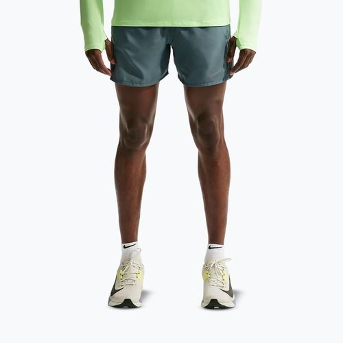 Pantaloncini da uomo Nike Miler Dri-Fit Brief Lined 5" mineral slate