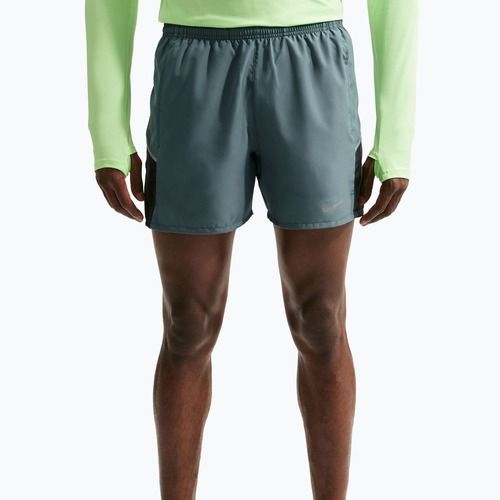 Pantaloncini da uomo Nike Miler Dri-Fit Brief Lined 5" mineral slate