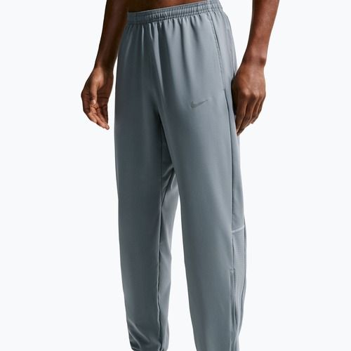Pantaloni da corsa da uomo Nike Miler Dri-Fit Woven smoke grey/smoke grey