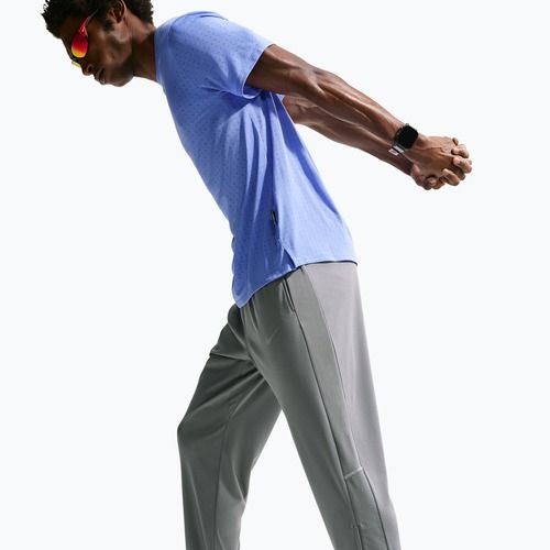 Pantaloni da corsa da uomo Nike Miler Dri-Fit Knit smoke grey