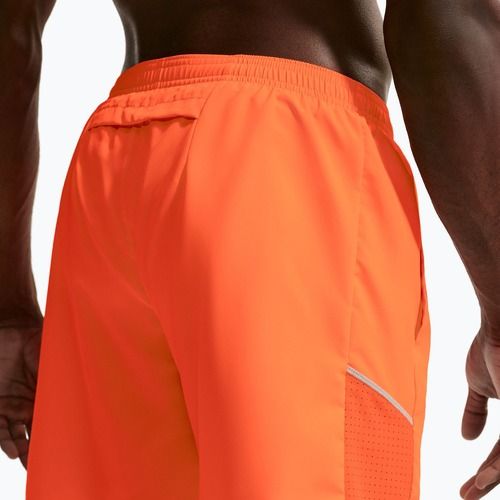 Pantaloncini da corsa da uomo Nike Miler Dri-Fit Brief Lined7" total orange