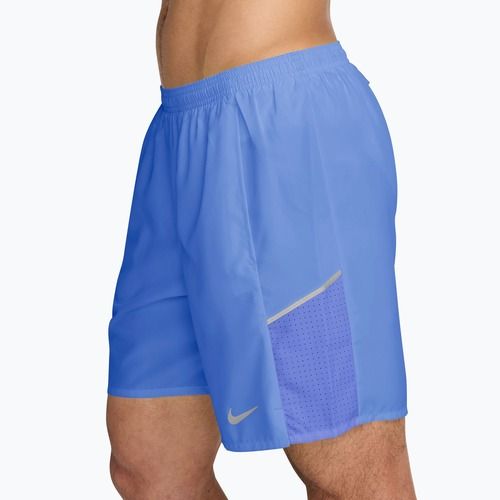 Pantaloncini da corsa da uomo Nike Miler Dri-Fit Brief Lined7" royal pulse/sapphire