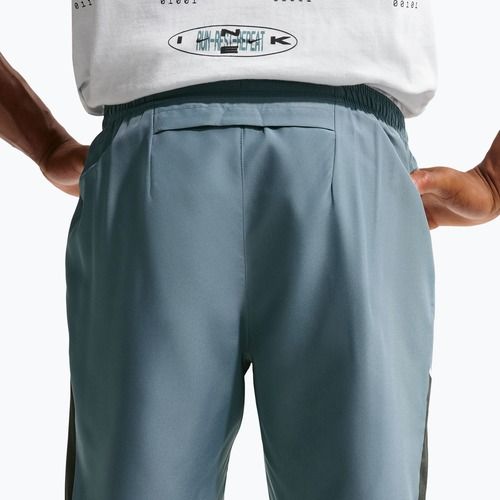 Pantaloncini da corsa da uomo Nike Miler Dri-Fit Brief Lined7" mineral slate