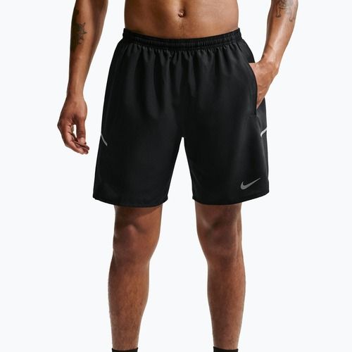 Pantaloncini da corsa da uomo Nike Miler Dri-Fit Brief Lined7" black/black