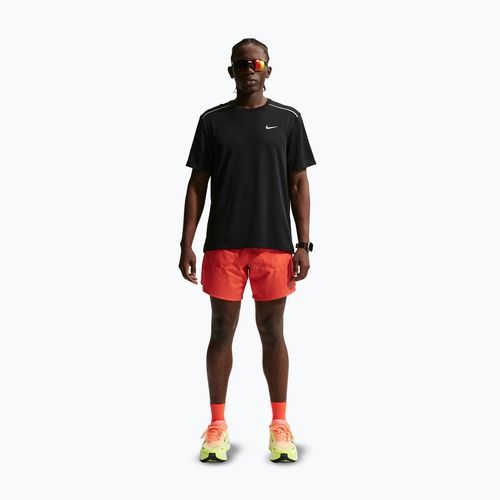 Maglietta da corsa da uomo Nike Miler Dri-Fit UV black