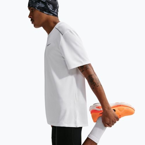 Maglietta da corsa da uomo Nike Miler Dri-Fit UV white
