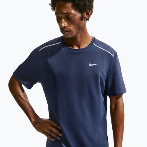 Maglietta da corsa da uomo Nike Miler Dri-Fit UV midnight navy