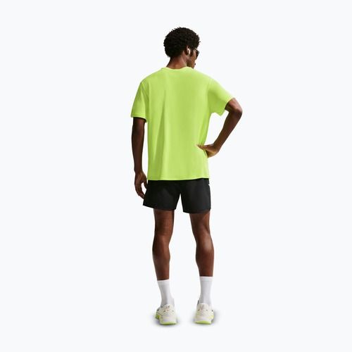 Maglietta da corsa da uomo Nike Miler Dri-Fit UV volt ice