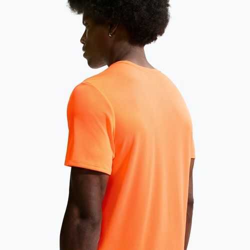 Maglietta da corsa da uomo Nike Miler Dri-Fit UV total orange