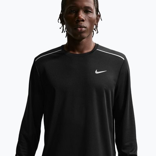 Maglia a maniche lunghe da running da uomo Nike Miler Dri-Fit UV black