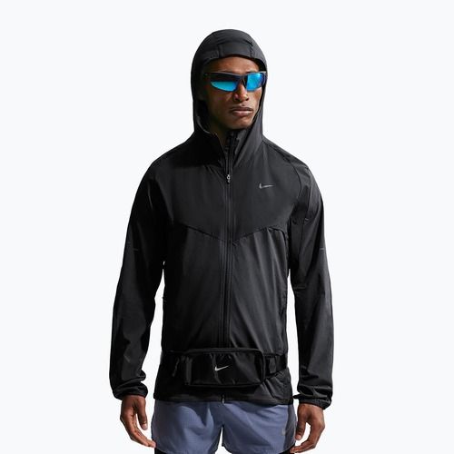 Giacca da corsa da uomo Nike Stride Dri-Fit black/off noir/black/black
