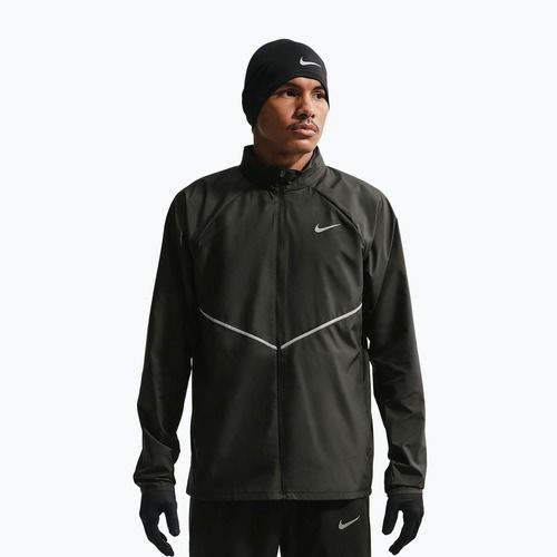 Giacca da corsa da uomo Nike Miler Repel UV black/black