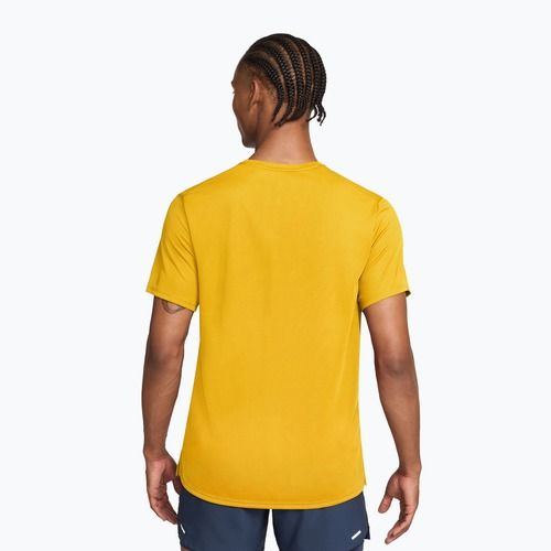 Maglietta da corsa da uomo Nike Miler Dri-Fit UV laser orange/total orange