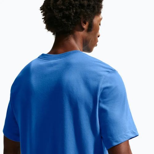 Maglietta da corsa da uomo Nike Dri-Fit Running blue crystal/thunder blue