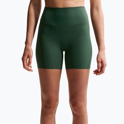 Pantaloncini da donna Nike Zenvy High Waisted Biker 5" fir/white