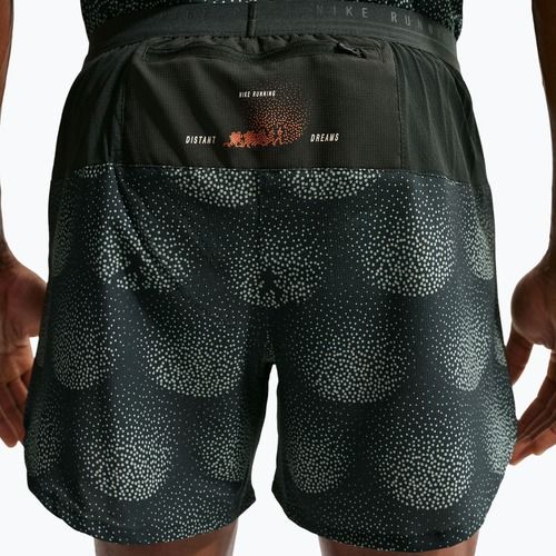 Pantaloncini da corsa da uomo Nike Stride Dri-Fit Brief Lined 5" black spruce