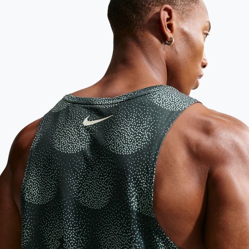 Maglietta da corsa da uomo Nike Stride Dri-Fit ADV black spruce
