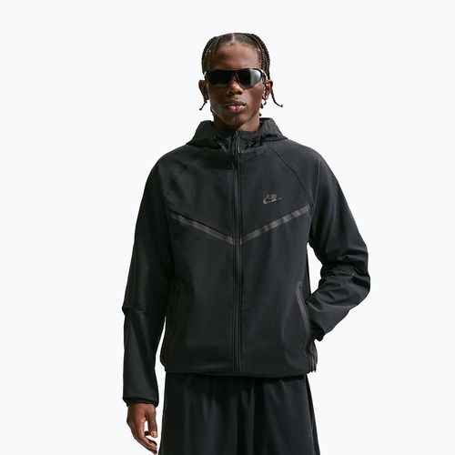 Giacca da uomo Nike Tech Woven Full Zip Windrunner black