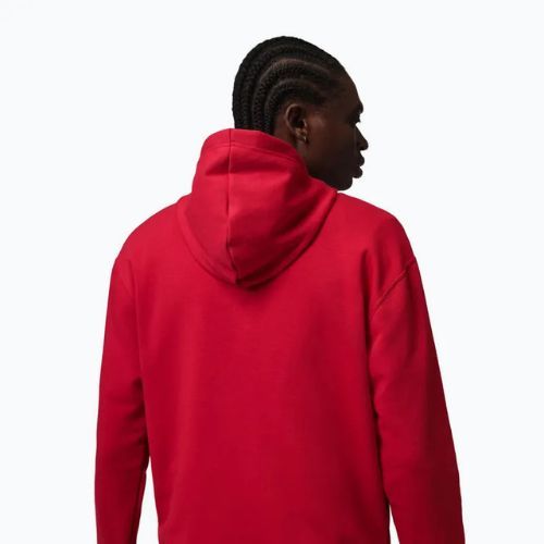 Felpa da uomo Nike Jordan Pullover Hoodie gym red/white