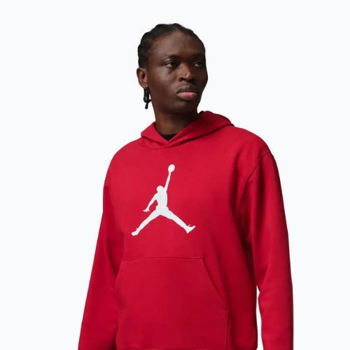 Felpa da uomo Nike Jordan Pullover Hoodie gym red/white