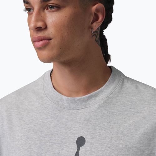 T-shirt da uomo  Jordan grey heather/black