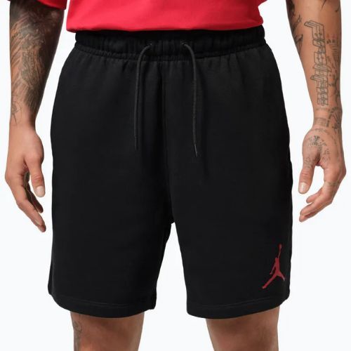 Pantaloncini uomo  Jordan Fleece black/gym red