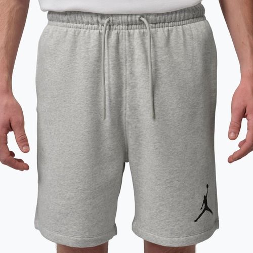 Pantaloncini da uomo Nike Jordan Fleece grey heather/black