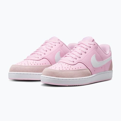 Scarpe da donna Nike Court Vision Low Suede pink foam/white
