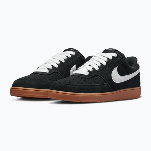 Scarpe da uomo Nike Court Vision Low FL black/gum med brown/white