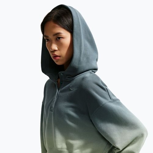 Felpa da donna Nike Sportswear Phoenix Fleece Oversized Henley Hoodie steam/mineral slate