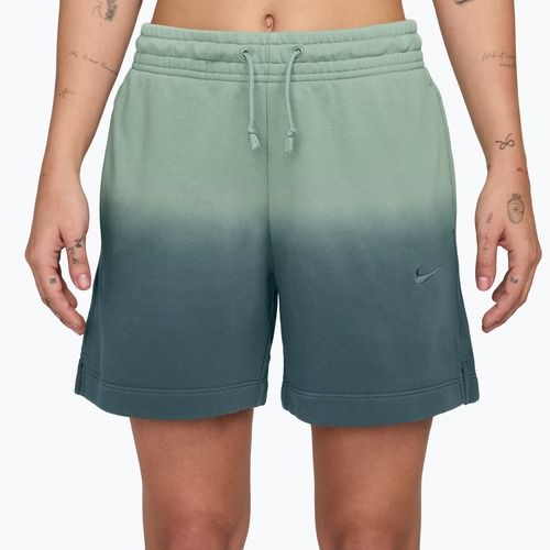 Pantaloncini da donna Nike Sportswear Phoenix Fleece Mid-Rise steam/mineral slate