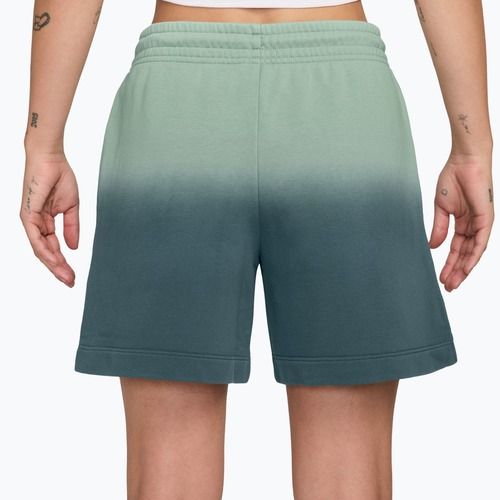 Pantaloncini da donna Nike Sportswear Phoenix Fleece Mid-Rise steam/mineral slate