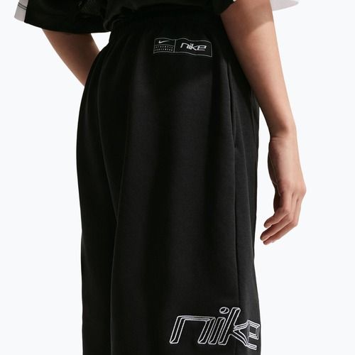 Pantaloncini per bambini Nike Sportswear French Terry black/white